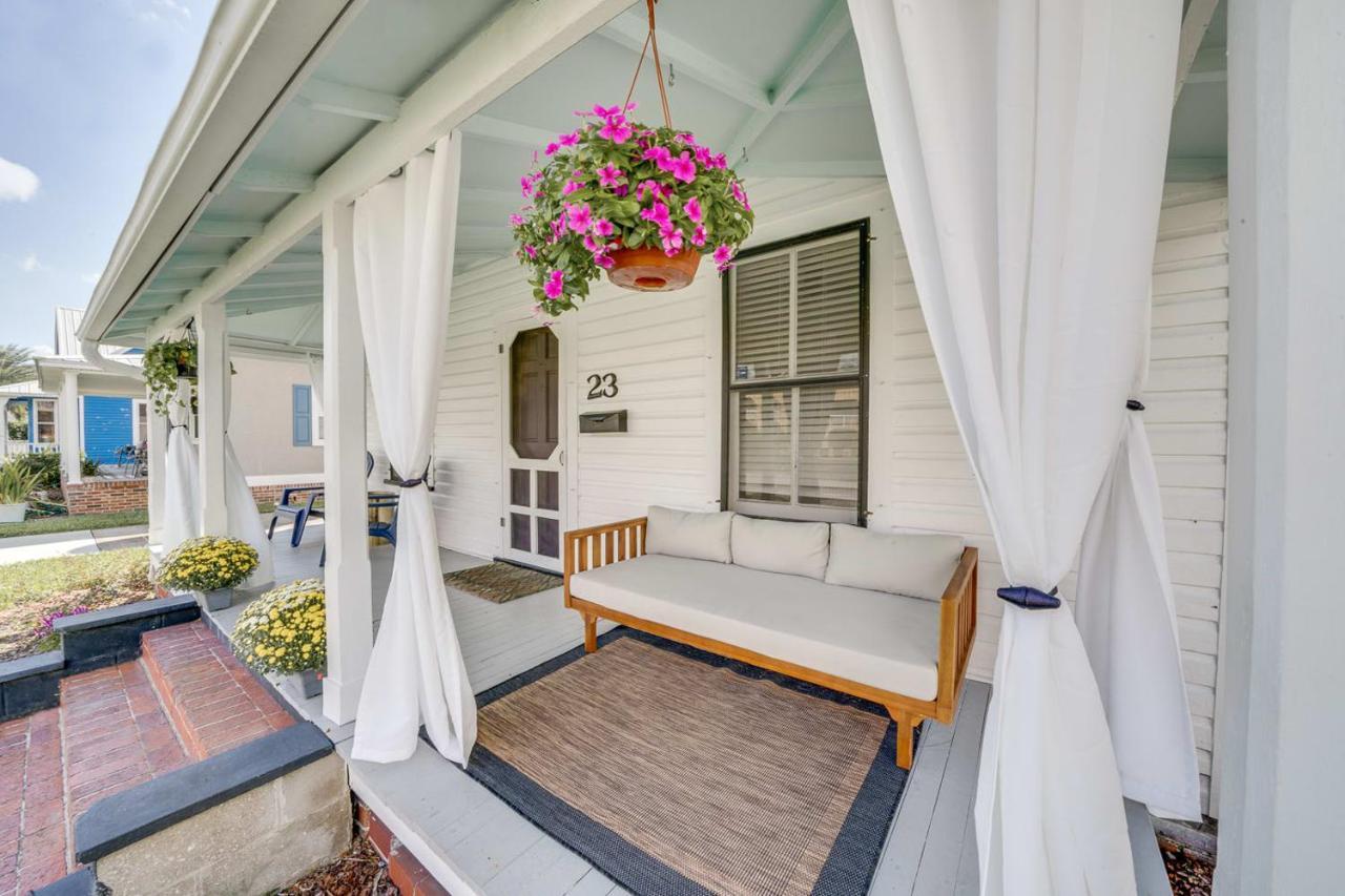 Updated Early 1900S 2Br Cottage Walking Distance To Downtown With Onsite Parking St. Augustine Eksteriør bilde