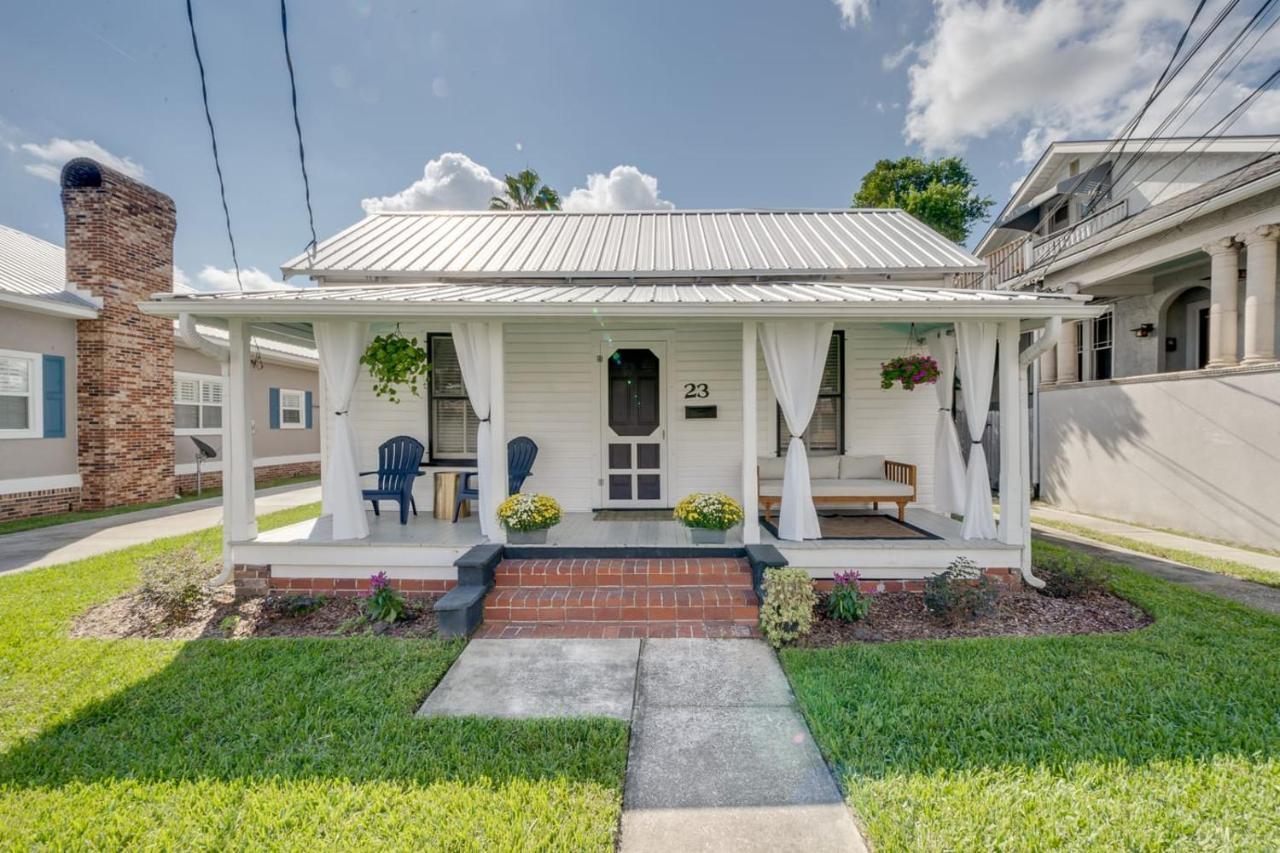 Updated Early 1900S 2Br Cottage Walking Distance To Downtown With Onsite Parking St. Augustine Eksteriør bilde