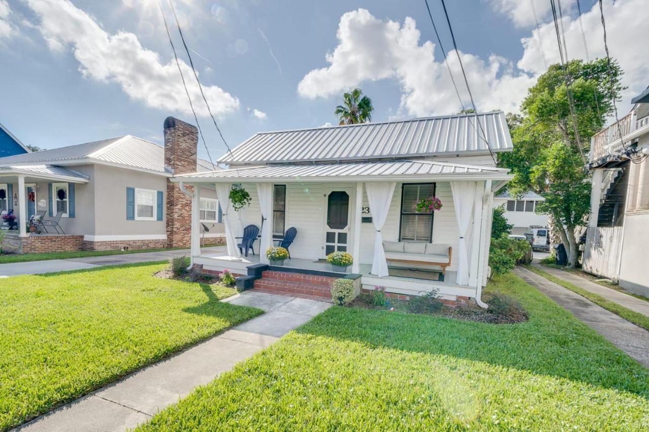 Updated Early 1900S 2Br Cottage Walking Distance To Downtown With Onsite Parking St. Augustine Eksteriør bilde