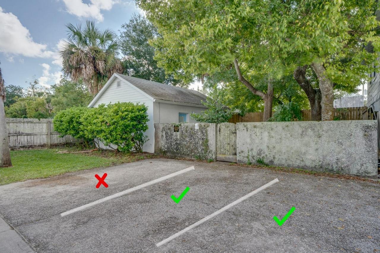 Updated Early 1900S 2Br Cottage Walking Distance To Downtown With Onsite Parking St. Augustine Eksteriør bilde